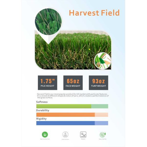 Garden Artificial Carpet Grass 40mm Cheap Artificial Grass Roll For Landscaping