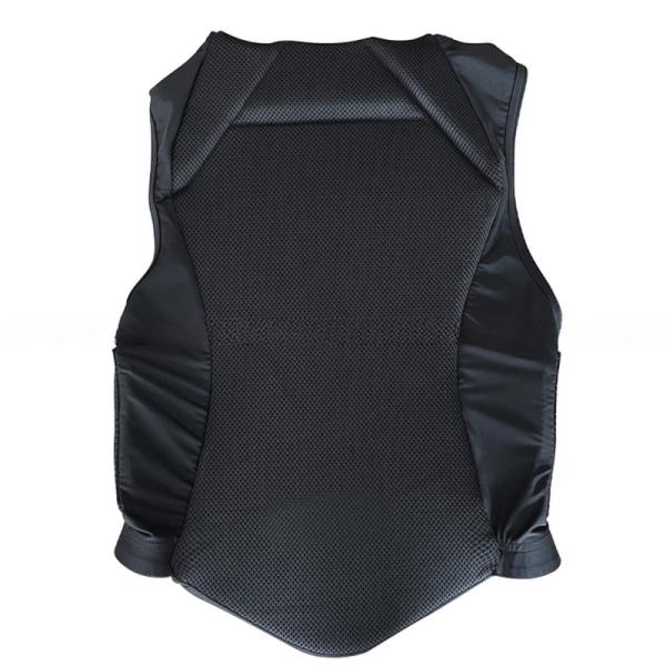 OEM/ODM Acceptable Black Horse Riding Breathable Equestrian Vest Customization