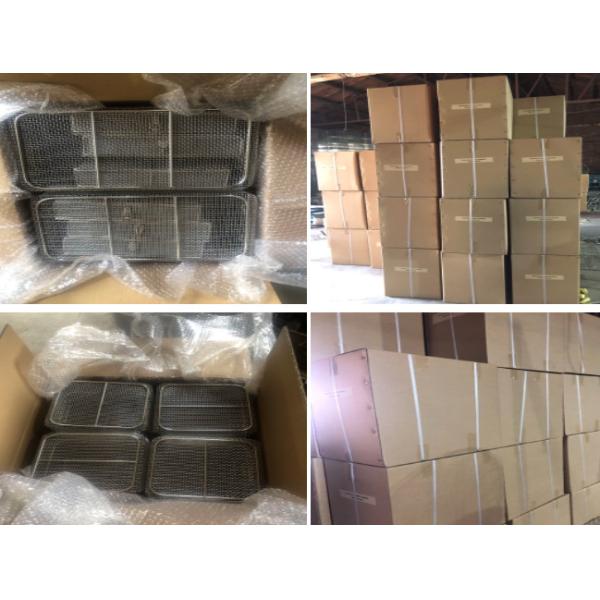 Custom Small Wire Mesh Baskets 10x13cm Supermarket Shopping Basket