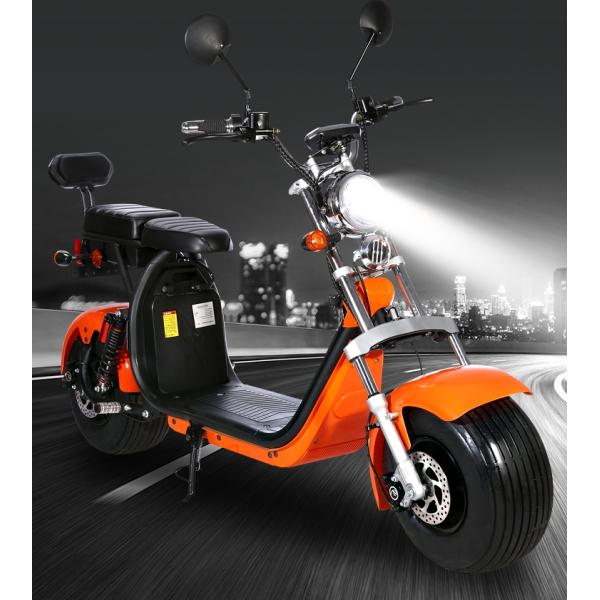 Eec Coc European Electric Scooter 120kg Long Range City Coco Fat Tire Scooter