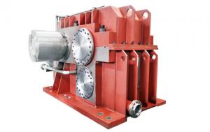 China Parallel Shaft Mounted Speed Reducer Gearbox / Cast Steel Standard 90 Degree Gearbox wholesale