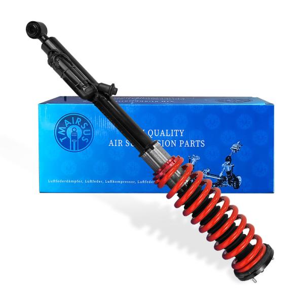 Adjustable Steel Air Suspension To Coil Spring Conversion Kit For Vehicle Rear Replacement