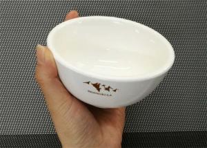 China Weight 181g Porcelain Dinnerware Sets Ceramic Round Soup Bowl With Logo Dia.10cm on sale