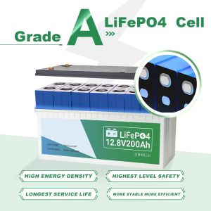 AA Lithium Ion Rv Battery Pack Rechargeable 12.8V 200ah