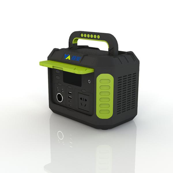 Portable Power Station,300Wh/292000mAhSolar Generator,Lifepo4 Battery Power Supply 300W Peak 500W with USB-C ,PD60W 2