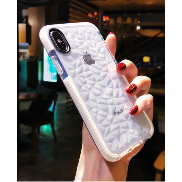 Iphone XS Max Shockproof Phone Cases Diamond 3D Anti-Skid Shatter Resistant