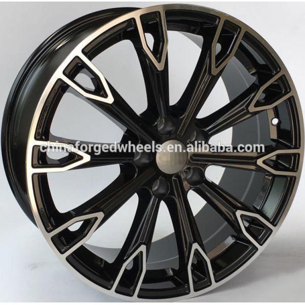 Gun Metal Forged Car Wheels With 5x112 For Audi A8 / Color Customized 20 inch Alloy Rims