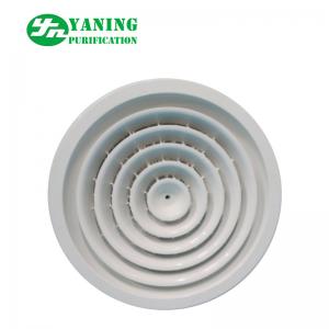China HVHC System Clean Room Ventilation , Aluminum Round Air Vents Grille wholesale