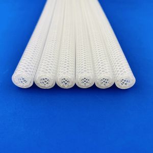 Food Grade Odorless Silicone Braided Hose For Biotechnology