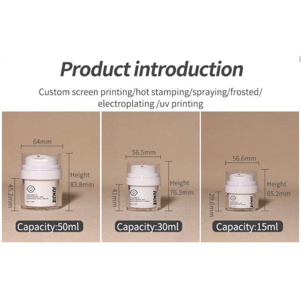 30ml 50ml 75ml 100ml 150ml Purple Airless Pump Bottle Plastic Lotion Airless Bottles for Baby Face Cream Hair Gel