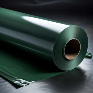China 40 Micron Opaque Dark Green Polyethylene Release Liner Film wholesale