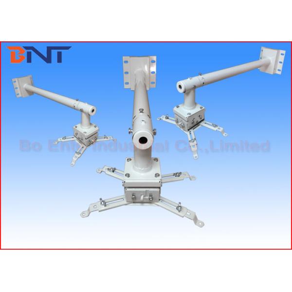 1500 mm Retractable Short Throw Projector Bracket For Office Audio Video