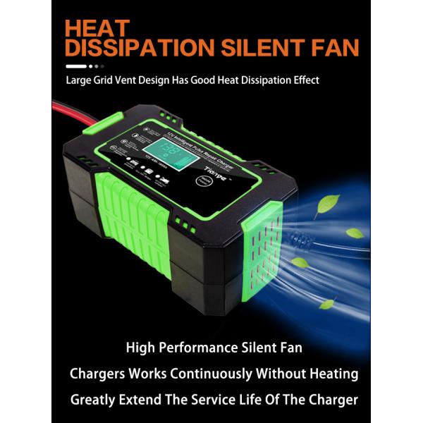 Caravan PWM Smart Battery Charger 12V 6A With Pulse Repair