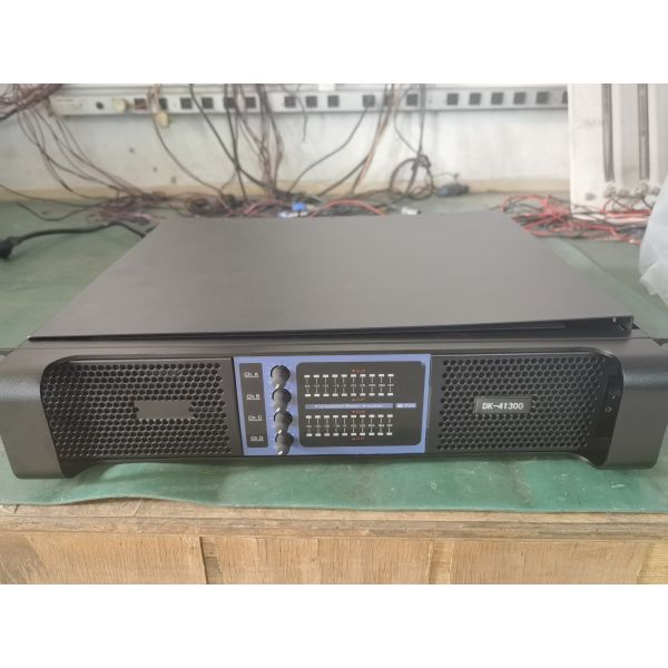 Multi-Channel Amplification Powerful 4-Channel Amplifier with Versatile Input