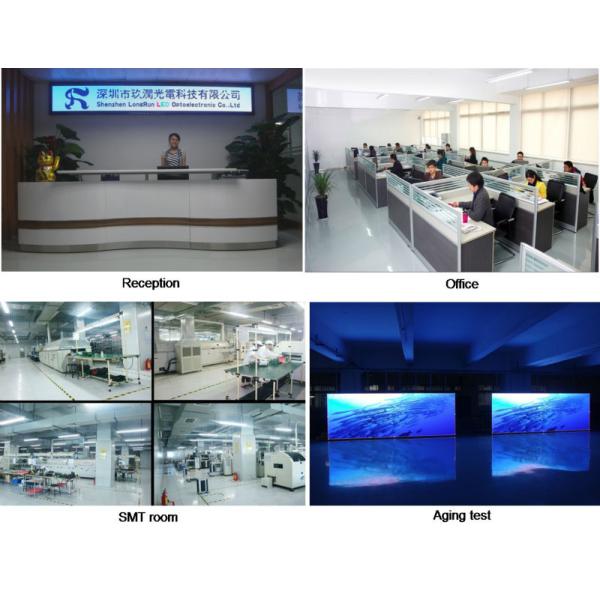 Full Color RGB 4mm Led Display , Indoor Led Panel 256*128 Mm Module Size
