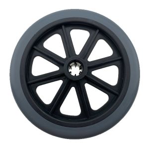 China 8 Inch PCV Wheelchair Front Wheels with PP Core Wear Resistant Caster wholesale