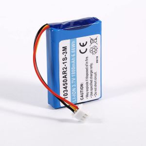 China Rechargeable 103450AR 3.7V 1800mAh Lithium Ion Battery Pack for Consumer Electronics wholesale