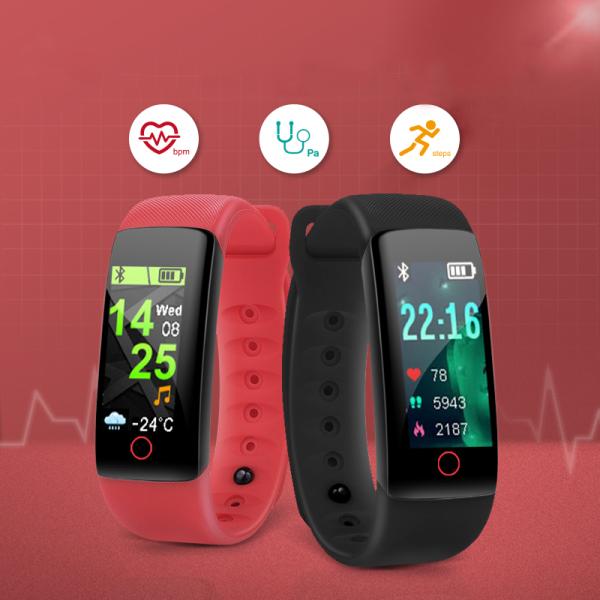 Customized Products C11 Heart Rate Bracelet Health Couple Waterproof Smart Watch For Oppo Band