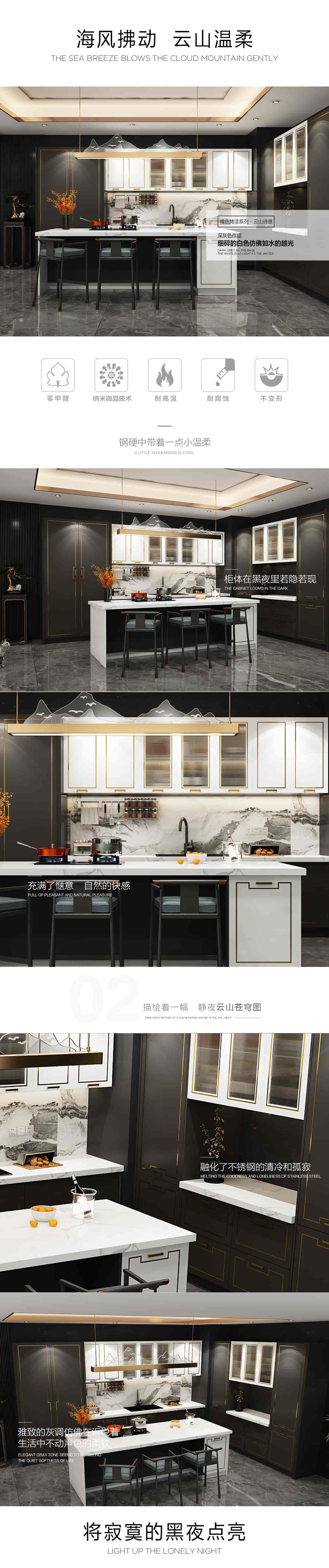 Rustproof 2205 443 Stainless Steel Commercial Kitchen Modular OEM