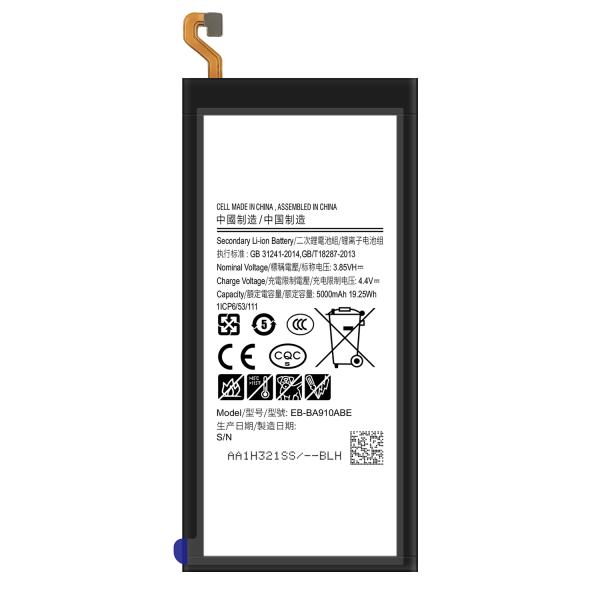 OEM 3.8V 5000mah Cell Phone Battery for Samsung Galaxy A9 Pro 2016 EB-BA910ABE Battery