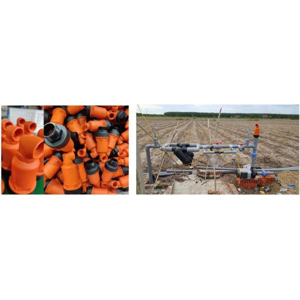 Male Thread Connection Relief Valve for PVC Plastic Air Valve in Irrigation System