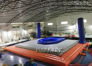 China Commercial Grade PVC Inflatable Sports Games Inflatable Beach Volleyball Court on sale