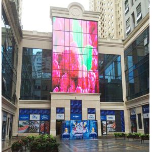 China High Brightness Led Transparent Film Screen Ventilated Lightweight wholesale