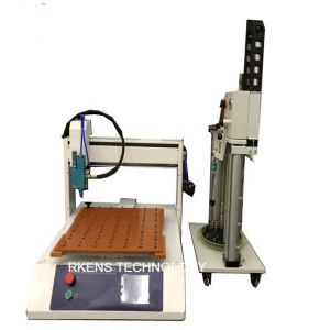 China Benchtop Robot Automatic Glue Dispenser Industrial Glue Dispensing Equipment on sale
