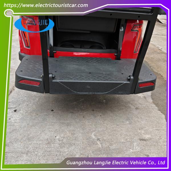 4 Person Electric Passenger Vehicles With AC Motor Zero Pullution Customized Color Park Airport