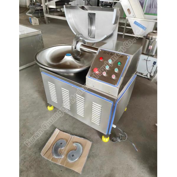 304SS Restaurant Food Preparation Equipment Meat Bowl Chopper Machine Cutter 20L 18kg/batch