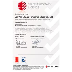 Kaidisi Sanitary Ware Co., Ltd Certifications