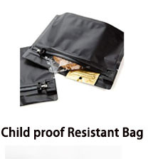 Holographic 4x6 Resealable Bags , Clear Window Stand Up Mylar Bags