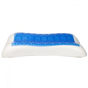 China Winter Warm Gel Infused Memory Foam Pillow , Summer Cool Memory Foam Bed Pillows  wholesale