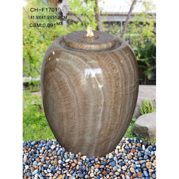 20 Inch European Ceramic Outdoor Water Fountains