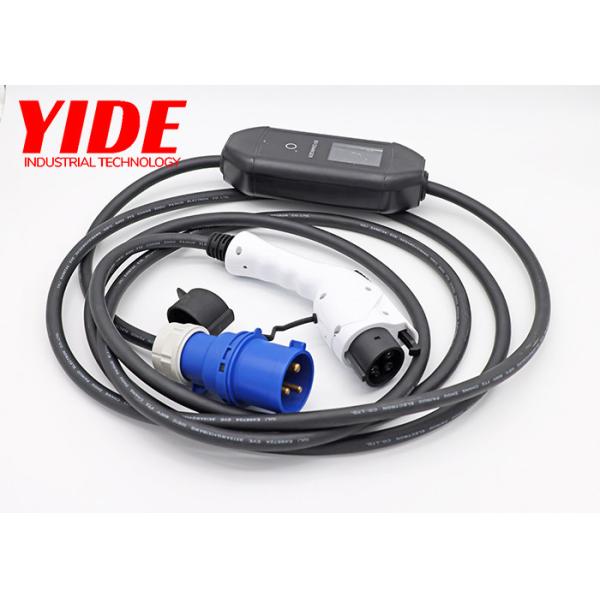 Quality 3.5kw Electric Car Connector 16A 32A Ev Charger Type Single Phase for sale