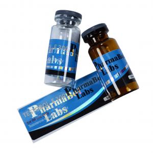 China Die Cut Anti Counterfeit Holographic 10ml vial Vial Labels on sale