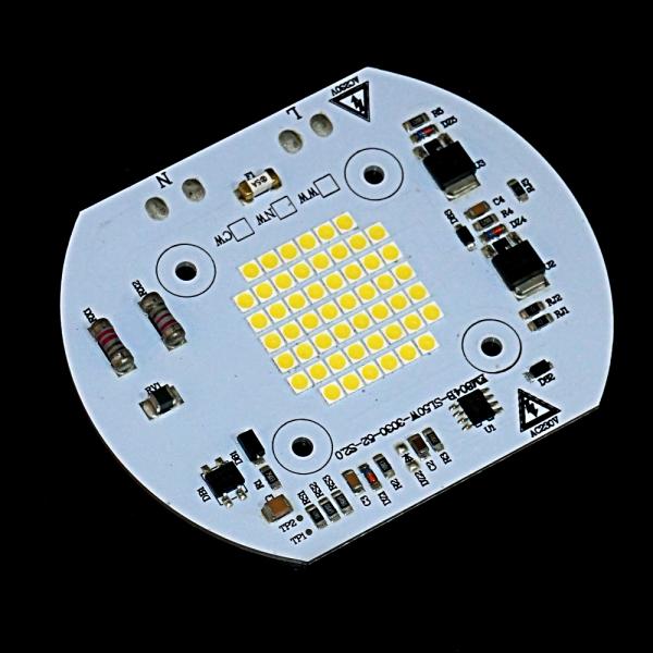 OEM 50W DOB PCB LED Module Floodlight Streetlight Light Source