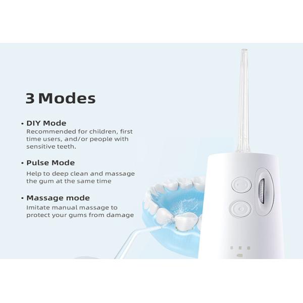 225mm Length Dental Care Water Flosser 300ml Tank Portable Dental Oral Irrigator