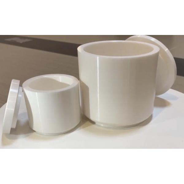 Quality High hardness stabilized zirconium dioxide ceramic grinding jars for sale