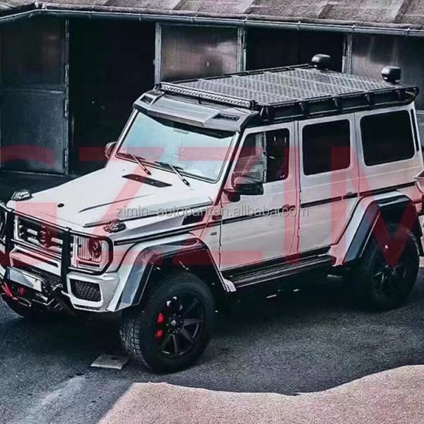 Aluminum Alloy/Steel Roof Rack For Mercedes-Benz G-Class Black Roof Mount