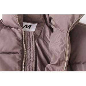 MEMENTO Brown Mens Heavy Puffer Jacket For Winter
