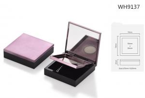 China Elegant pink square cosmetic magnetic palette box  case  container  packaging wholesale
