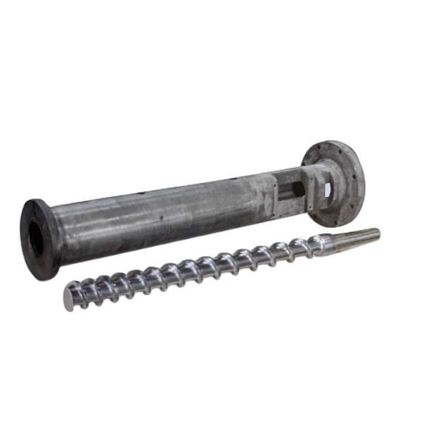 High Performance Extrusion Screw And Barrel Integral Segmented Or Bimetallic Structure For Plastic Extruder Rubber Machine