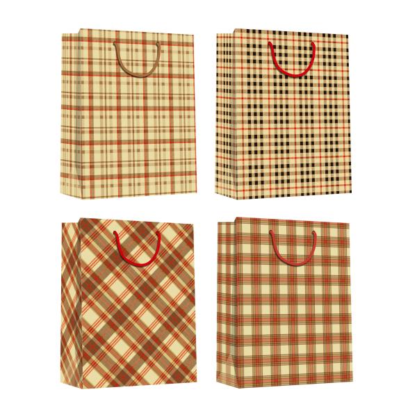 2016 High Quality Recyclable Custom Printed Kraft Paper Bag