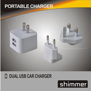 China DUAL USB UNIVERSAL TRAVEL CHARGER on sale