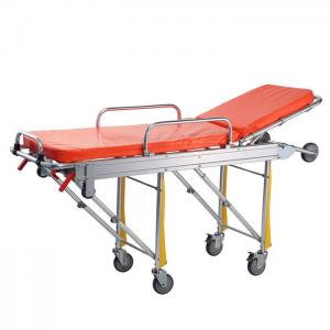 China Aluminum Alloy First Aid Patient Transfer 160Kg Automatic Ambulance Stretcher wholesale