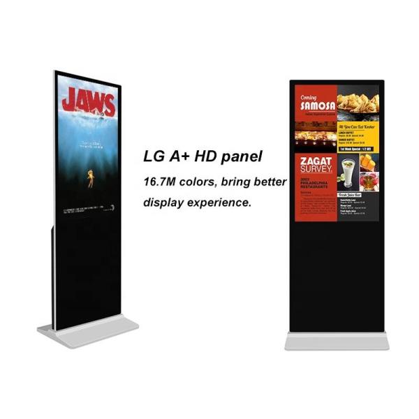4K LCD Touch Screen 42 49 50 55 65 Inch Digital Signage Display Floor Standing