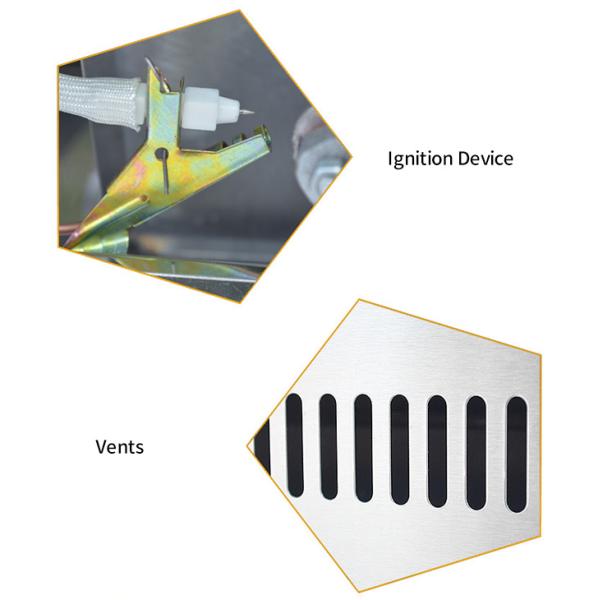 Commercial Bakery Processing Equipment 16 Holes Gas Hamburger Toaster