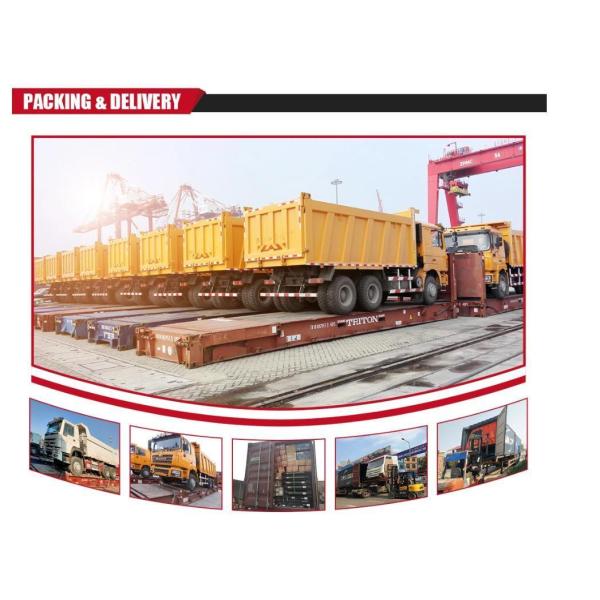 Shacman HOWO Used Truck Diesel Engine Euro2 Tipper/Dumper/Tipping Truck