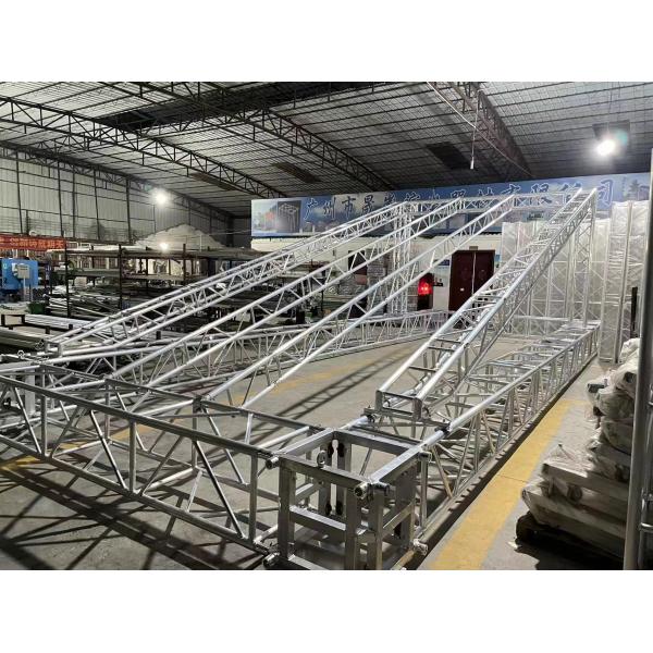 Easy Assembly Aluminum Portable Stage Lighting Truss 1m 2m 3m 4m Height